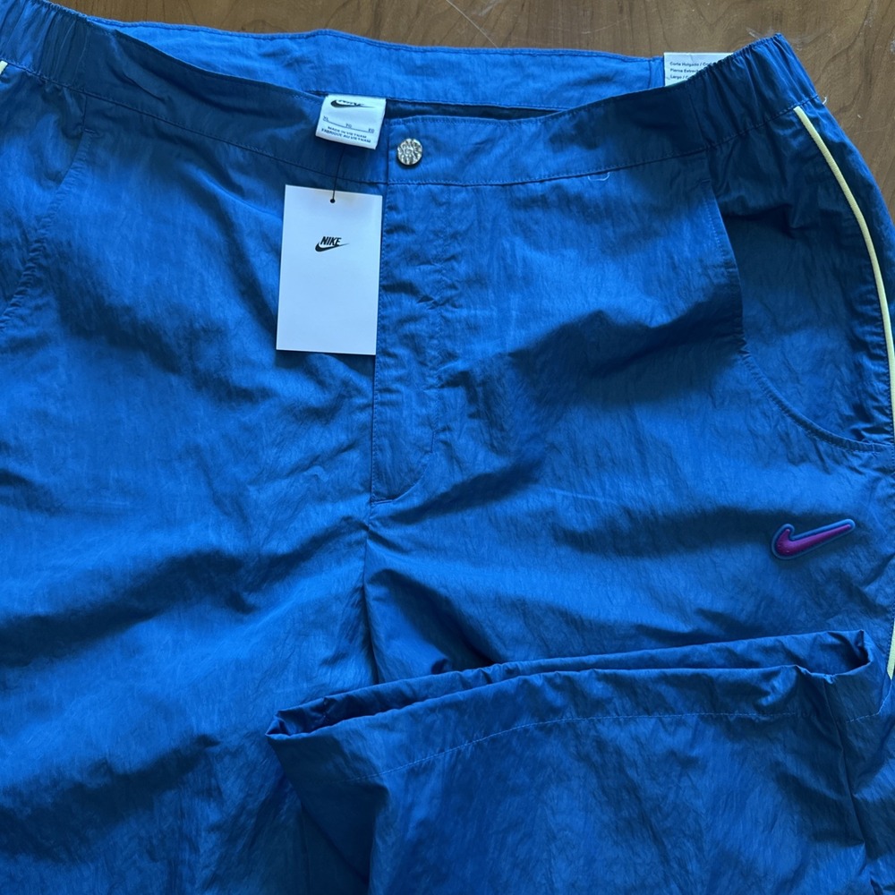 NWT- Nike Project F.R.O.G. Tobi Track Pants Wide Leg Blue Men's XL II2469-490